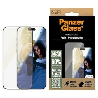 PanzerGlass EyeCare Screenprotector iPhone 16 Pro Max 6.9" Ultra-Wide Fit 2868