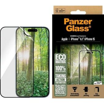 PanzerGlass MATRIX Schermbeschermer iPhone 16 6.1" Ultra-Wide Fit 2869