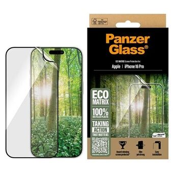 PanzerGlass MATRIX Screenprotector iPhone 16 Pro 6.3" Ultra-Wide Fit 2870