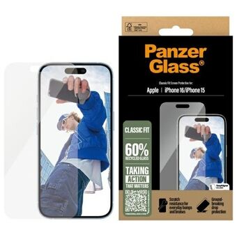 PanzerGlass Schermbeschermer iPhone 16 6.1" Classic Fit 2873