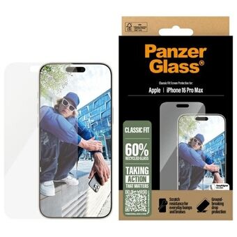 PanzerGlass Screenprotector iPhone 16 Pro Max 6.9" Classic Fit 2876