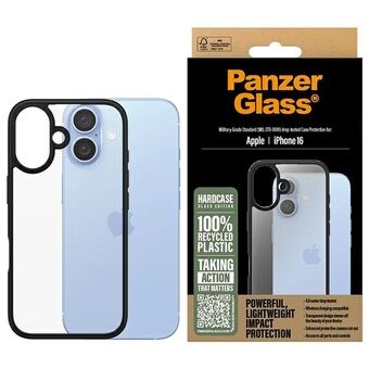 PanzerGlass HardCase iPhone 16 6.1" zwart/black 1295