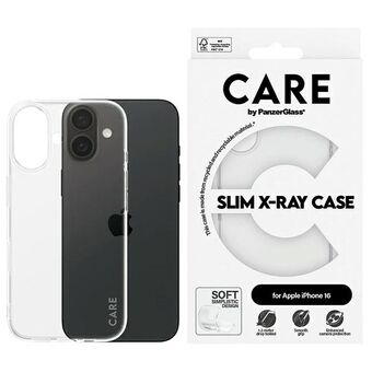 CARE by PanzerGlass X-Ray Soft Basic Case iPhone 16 6.1" doorzichtig/transparant 1441