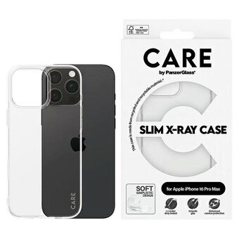 CARE by PanzerGlass X-Ray Soft Basic Case iPhone 16 Pro Max 6.9" doorzichtig/transparant 1444