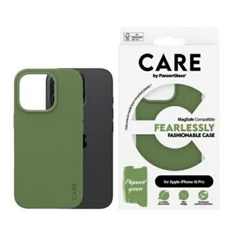 CARE by PanzerGlass Fashion Case iPhone 16 Pro 6.3" groen/green MagSafe 1386