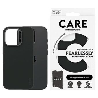 CARE by PanzerGlass Fashion Case iPhone 16 Pro 6.3" zwart/black MagSafe 1378