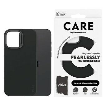 CARE by PanzerGlass Fashion Case iPhone 16 Pro Max 6.9" zwart/black MagSafe 1380