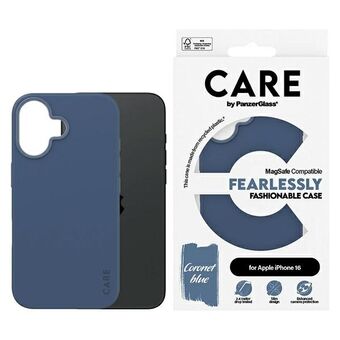 CARE by PanzerGlass Fashion Case iPhone 16 6.1" blauw/blauw MagSafe 1381