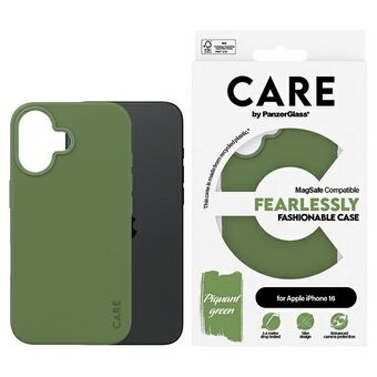 CARE by PanzerGlass Fashion Case iPhone 16 6.1" groen/green MagSafe 1385