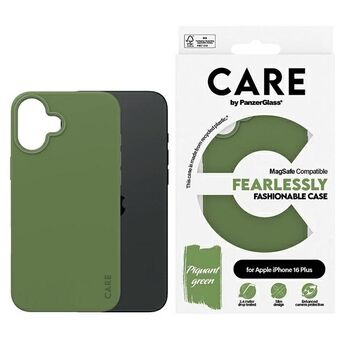 CARE by PanzerGlass Fashion Case iPhone 16 Plus 6.7" groen/green MagSafe 1387