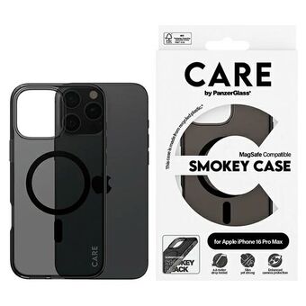 CARE door PanzerGlass Flagship Case iPhone 16 Pro Max 6.9" dymny/smokey MagSafe 1352