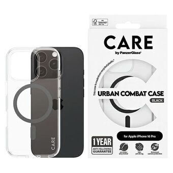 CARE by PanzerGlass Flagship Case iPhone 16 Pro 6,3"" zwart/black MagSafe 1346