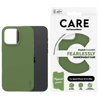 CARE by PanzerGlass Fashion Case iPhone 16 Pro Max 6.9" groen/green MagSafe 1388