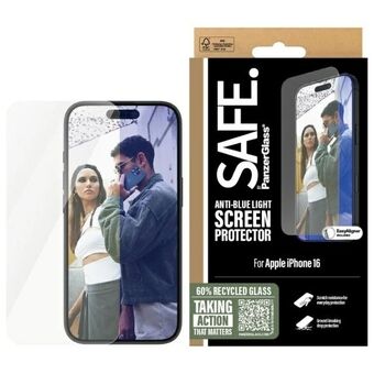 SAFE by PanzerGlass iPhone 16 / 15 6.1" Schermbescherming Anti-blauw Licht SAFE95879