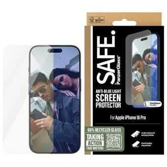 SAFE door PanzerGlass iPhone 16 Pro 6,3"  Schermbescherming Anti-blauw Licht SAFE95880