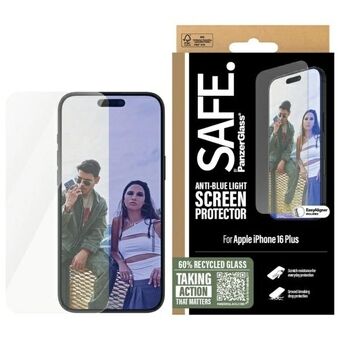 SAFE by PanzerGlass iPhone 16 Plus / 15  Plus 6.7" Schermbescherming Anti-blauw Licht SAFE95881