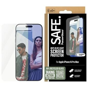 SAFE by PanzerGlass iPhone 16 Pro Max 6,9" Screenbescherming Anti-blauw Licht SAFE95882