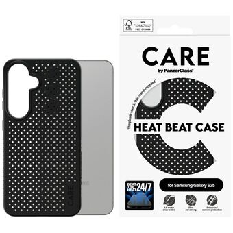 Etui CARE by PanzerGlass Eigenschap Heat Beat voor Samsung Galaxy S25 zwart