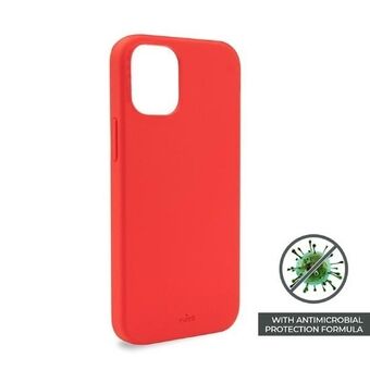 Puro ICON Antibacteriële iPhone 12 mini 5,4" rood/rood IPC1254ICONRED