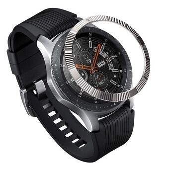 Ringke Bezel Styling Galaxy Watch 46mm /Gear S3 Frontier GW-46-13 zilveren Roestvrij Staal RGSG0023