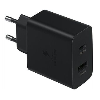 Lader. net. Samsung EP-TA220NB PD 35W C naar C Kabel zwart/black