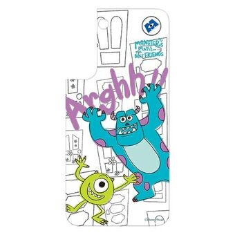 Samsung GP-TOS901HIAGW paneel voor frame cover voor Galaxy S22 Disney Monsters wit/wit