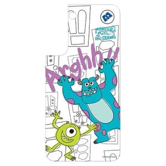 Samsung GP-TOS906HIAGW paneel voor frame cover voor Galaxy S22 + Disney Monsters wit/wit