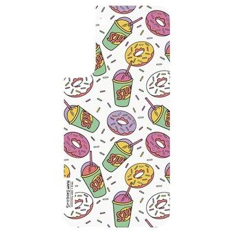 Samsung GP-TOU021HOOPW paneel voor frame cover voor Galaxy S22 + Simpsons Donut wit/wit