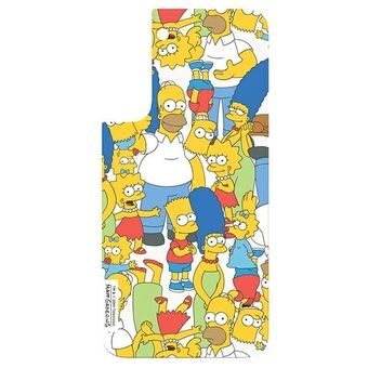 Samsung GP-TOU021HOOYW frame voor frame cover voor Galaxy S22 + Simpsons Mix wit/wit