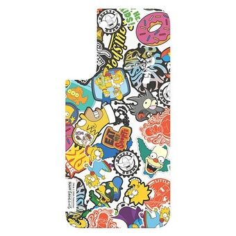 Samsung GP-TOU021HOQYW Paneel voor Frame Cover voor Galaxy S22 + Simpsons Faces wit/wit