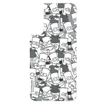 Samsung GP-TOU021HOUJW voor framecover voor Galaxy S22 Simpsons wit/wit