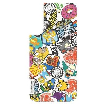 Samsung GP-TOU021HOYYW paneel voor frame cover voor Galaxy S22 Simpsons Faces wit/wit