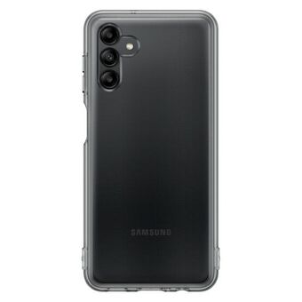 Etui Samsung EF-QA047TBEGWW A04s A047 zwart/black Soft Clear Cover