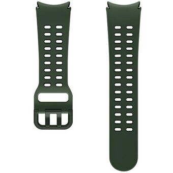 Extreme sportband Samsung ET-SXR93SGEGEU voor Watch6 20 mm S/M groen/zwart