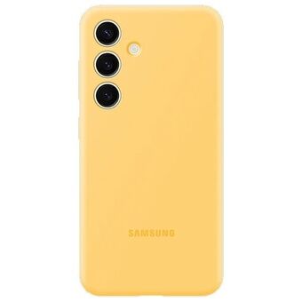 Etui Samsung EF-PS926TYEGWW S24+ S926 geel/yellow Siliconen Hoesje