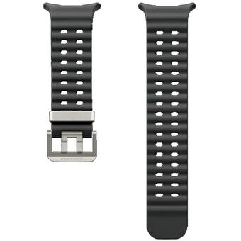 Pasek Marine Band Samsung ET-SNL70MBEGEU voor Watch Ultra grijs/donkergrijs.