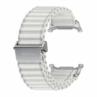 Pasek Trail Band Samsung ET-SVL70MWEGEU voor Watch Ultra zandkleurig/wit zand