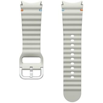 Pasek Sport Band Samsung ET-SNL30SSEGEU voor Watch7 / 6 / 5 / 4 20mm S/M zilverkleurig/zilver.