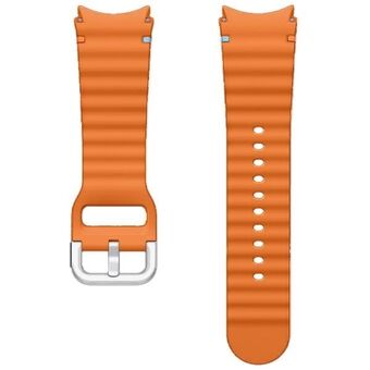 Pasek Sport Band Samsung ET-SNL30SOEGEU voor Watch7 / 6 / 5 / 4 20mm S/M oranje/oranje