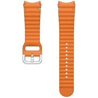 Pasek Sport Band Samsung ET-SNL31LOEGEU voor Watch7 / 6 / 5 / 4 20mm M/L oranje