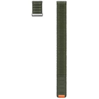 Pasek Stoffen Band Samsung ET-SVL30SKEGEU voor Watch7 / 6 / 5 / 4 20mm S/M groen/green