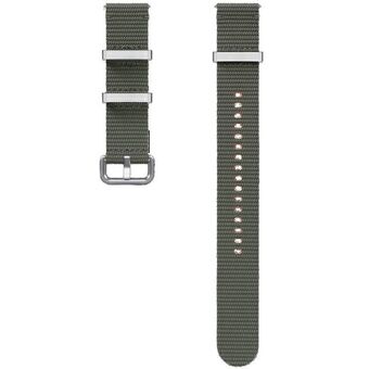 Pasek Athleisure Band voor Samsung ET-SOL30SKEGEU voor Watch7 / 6 / 5 / 4 20mm S/M groen/groen