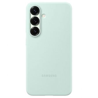 Samsung Silicone Case voor Galaxy S25       mintgroen