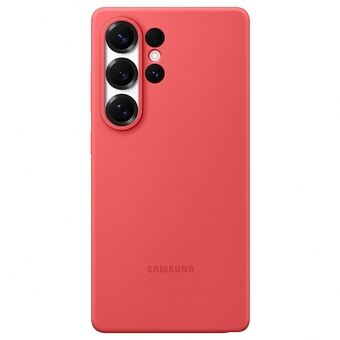 Samsung siliconen hoesje voor Galaxy S25 Ultra rood