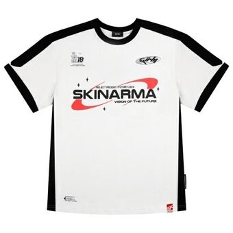 T-shirt Skinarma Halo L wit