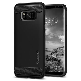 Spigen Rugged Armor Samsung G950 S8 zwart/black 565CS21609