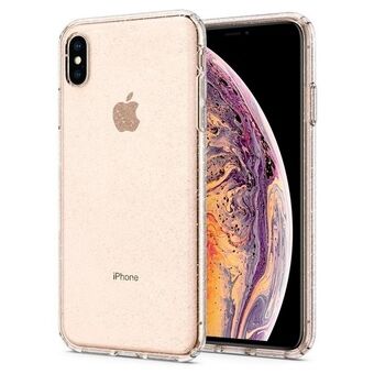 Spigen Liquid Crystal Glitter iPhone Xs Max rozenkwarts 065CS25124