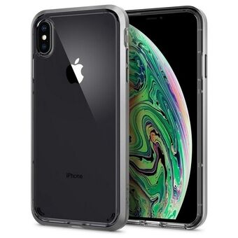 Spigen Neo HybridCrystal iPhone Xs Max satijnzilver 065CS24845