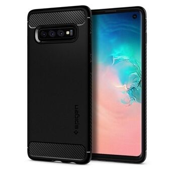 Spigen Rugged Armor Samsung G973 S10 zwart/mat zwart 605CS25800.