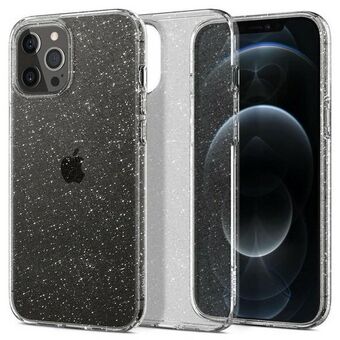 Spigen Liquid Crystal Glitter iPhone 12/ 12 Pro 6,1" ACS01698 Transparant